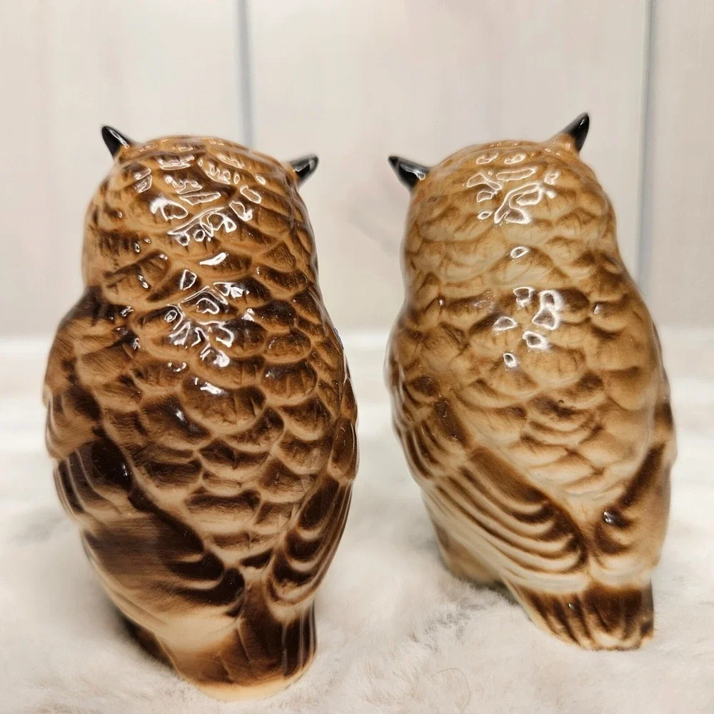 *OWLS Salt & Pepper Shaker S&P VINTAGE 3